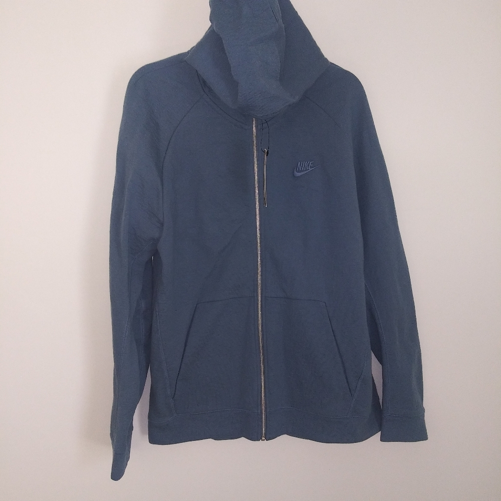 NIKE MENS TECH WASH FULL ZIP HOODIE Size SMALL